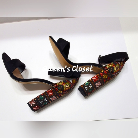 Mix No 6 | Avrey Block Heel Sandals | BRAND NEW - Picture 5 of 8